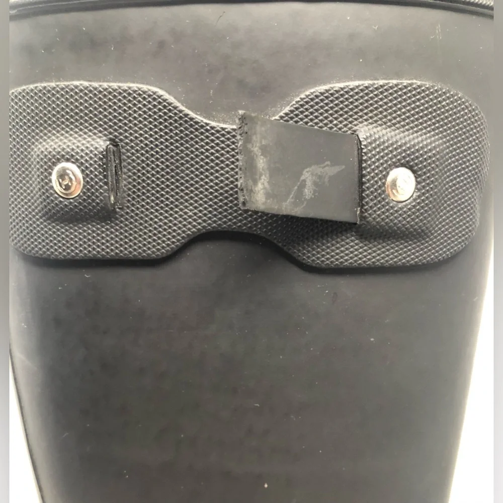 Hunter Women Rain Black Tall Boots Size 6-7 - Picture 5 of 10